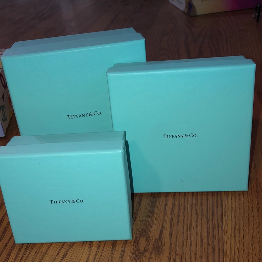 3 Authentic classic Tiffany and Co.gift boxes 💙